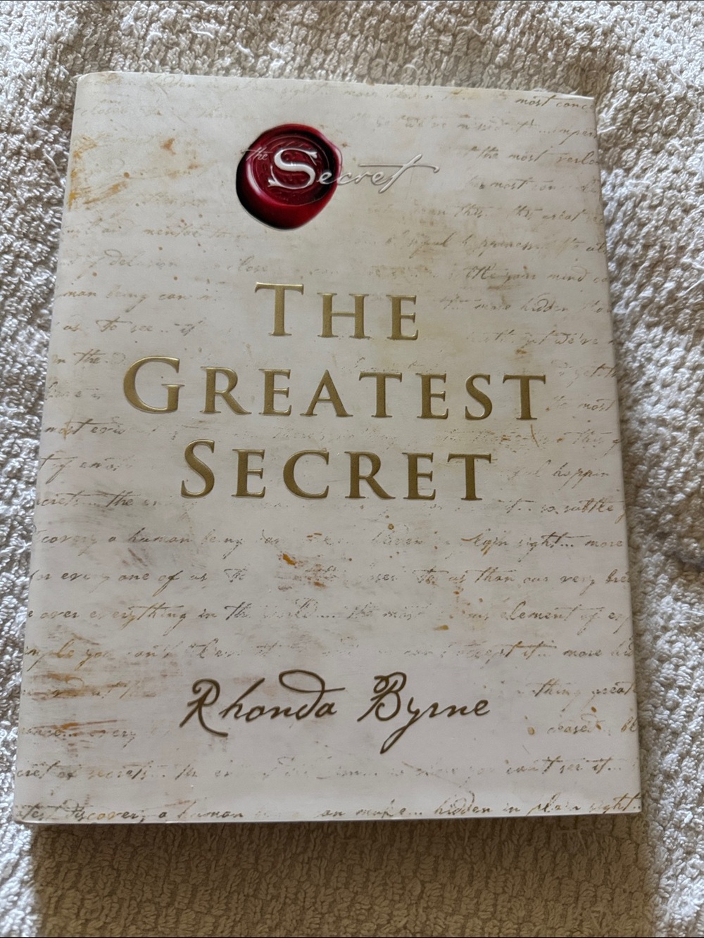 The Greatest Secret Hardcover - Cream Cover